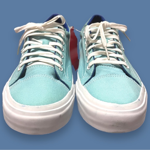 🎉HOST PICK🎉Originally White NWOB Hand Dyed Van’s Canvas Court Sneakers.Size 11 - Picture 2 of 6